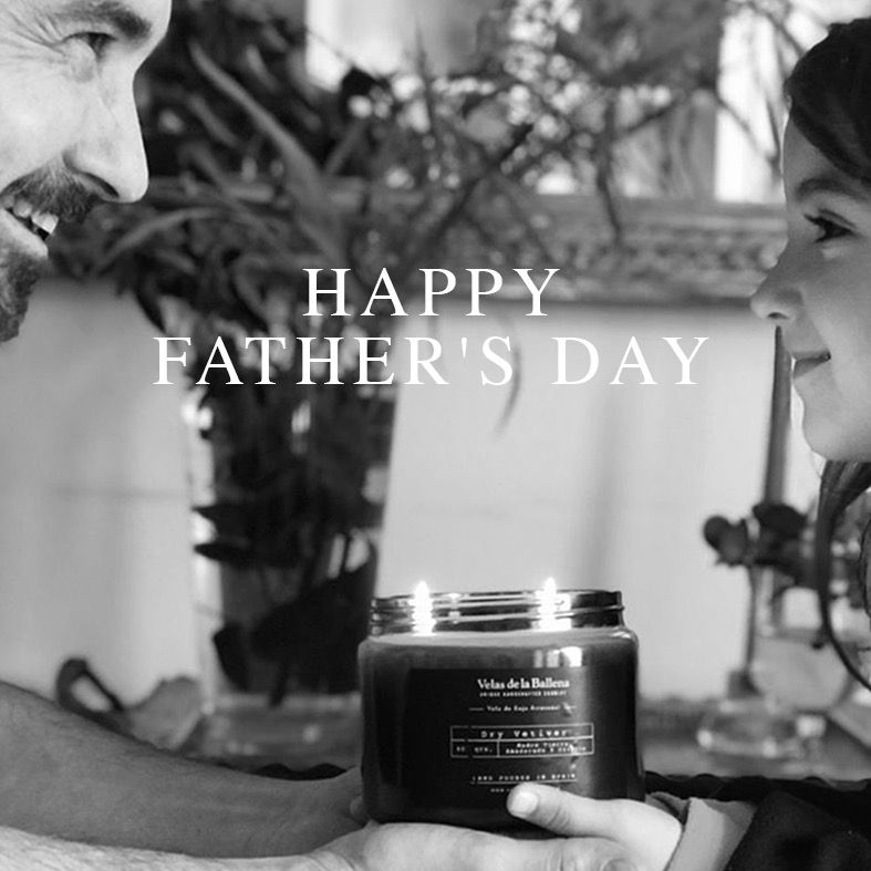 vela perfumada Dia del Padre